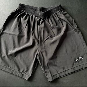 KUMI Black Athletic Shorts
